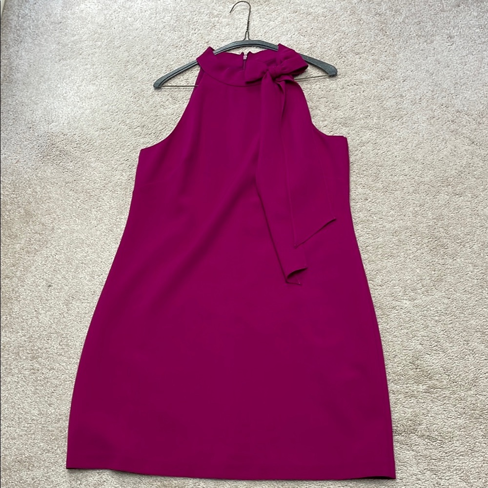 Vince Camuto Fuchsia Sleeveless Mini Dress
